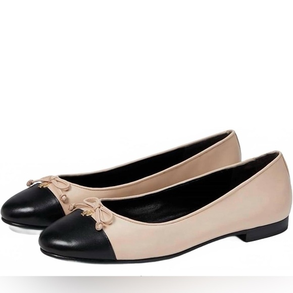 TORY BURCH Shoes - Tory Burch Women’s Cap-Toe Ballet Flats Size 11